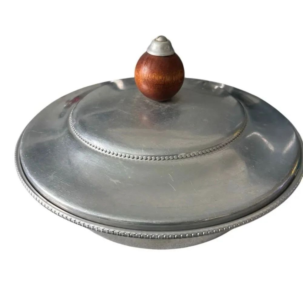 Vintage B.W. Buenilum Aluminum Casserole Dish With Lid